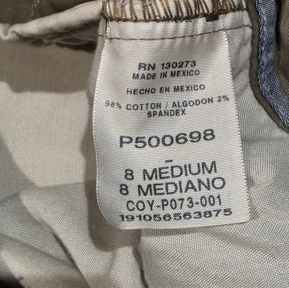 Lee Platinum Lable Tailored Straight Leg Chino Pants Size 8M - Picture 6 of 7